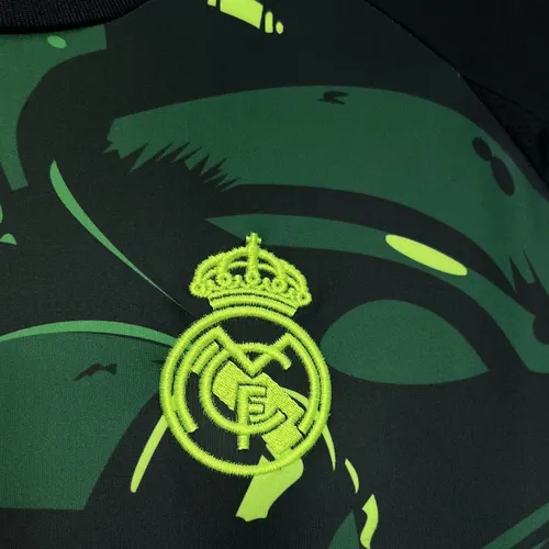 2024/2025 Real Madrid Green And Black Special Edition Jersey  — view 5
