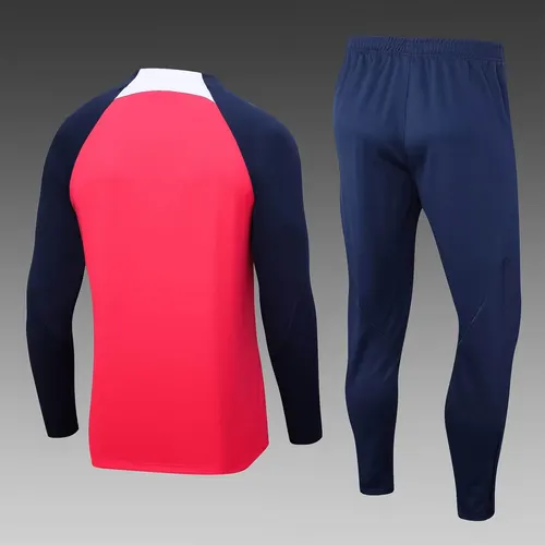 2023/2024 Atletico Madrid Half-Pull Training Suit Red   Set — view 2
