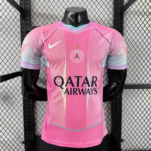 2025/2026 Player Version Psg Paris Saint-Germain Special Edition Pink Football Jersey 