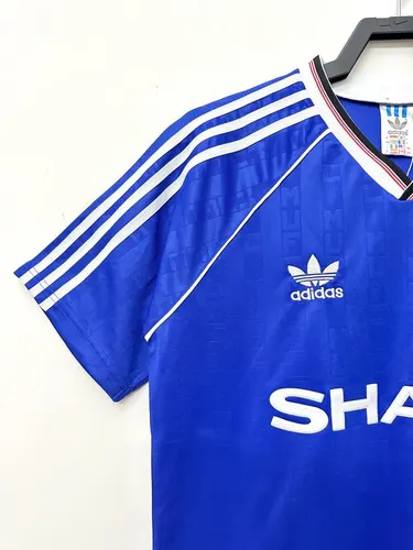 Camisa de Futebol Retrô Manchester United Terceiro Visitante 1988-1990  — view 5
