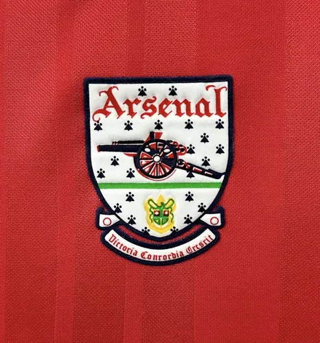 1992/1993 Retro Long Sleeve Arsenal Home Football Shirt  — view 8