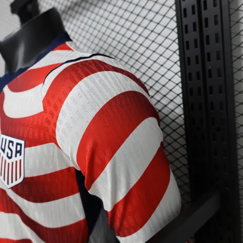 Maillot de football domicile États-Unis manches longues 2026 Version Joueur AAA qualité fan — view 7