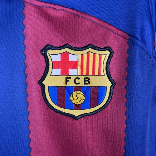 2023/2024 Manga Longa Barcelona Home  — view 6