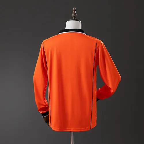 1998 Retro Netherlands National Team Home Long Sleeve Jersey  — view 2