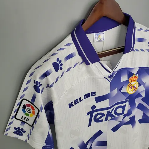 1996/1997 Retro Real Madrid Third Away Soccer Jersey  — view 7