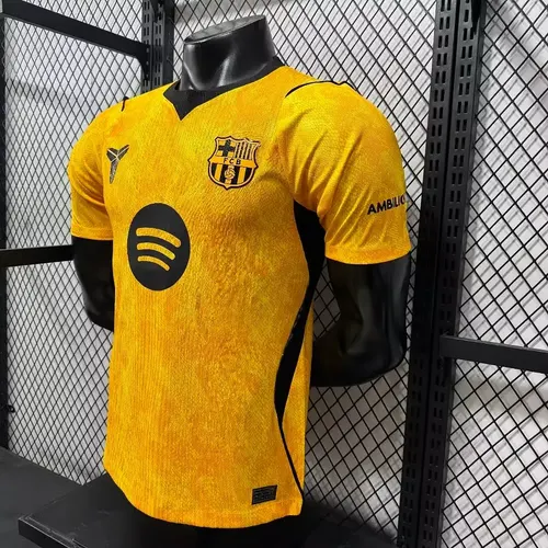 2026/2027 Player Version Barcelona Goalkeeper Football Jersey   — view 4