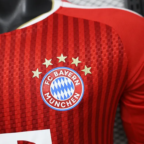 2026/2027 Mangas Longas Versão Jogador Bayern Munich Casa Camisa de Futebol   — view 5