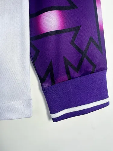 Maillot de football extérieur manches longues rétro Fiorentina 1992/1993  — view 7