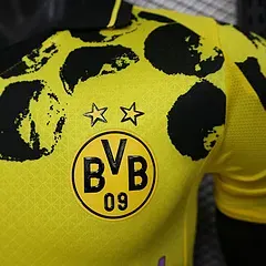 Camisa de Futebol Dortmund Casa Publicidade Rosa Versão Jogador 2025/2026  — view 5