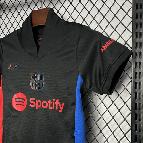 Camisa de Futebol Barcelona Fora 2024/2025  Tamanho Infantil — view 6