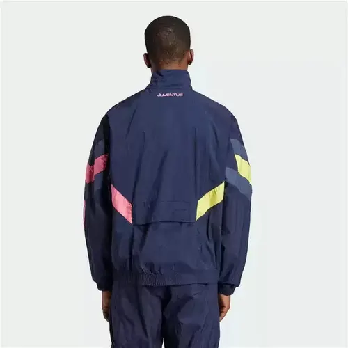 Chaqueta cortavientos negra de la Juventus 2024-2025 Camiseta de fútbol negra — view 2
