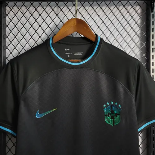 2022 Brasilien Konzept Edition Trikot Schwarz — view 10