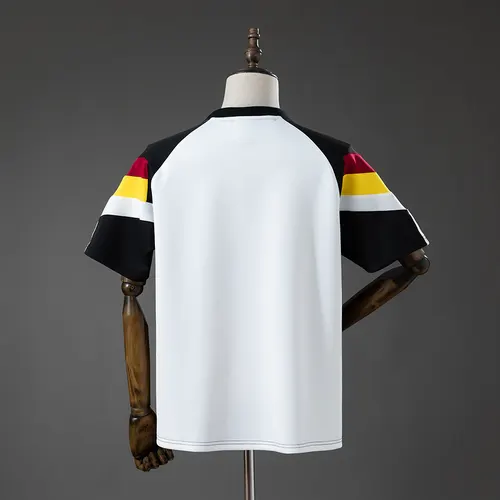 2026 Camiseta Casual Retro Original de Alemania -Blanca — view 2