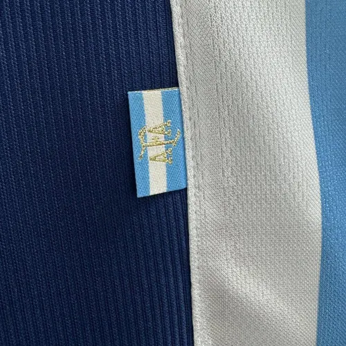 Maillot de football rétro extérieur Argentine 1998 lande — view 9