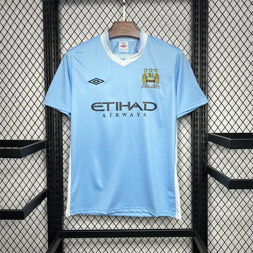 Maillot de football domicile rétro Manchester City 2011/2012 