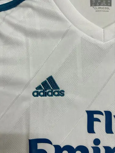 2017/2018 Rétro Real Madrid Maillot Domicile Football  Taille Enfant — view 4