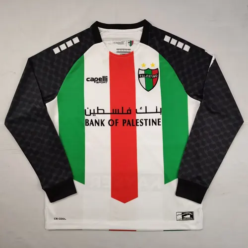 2025/2026 Langarm Palästina Heim Fußballtrikot 