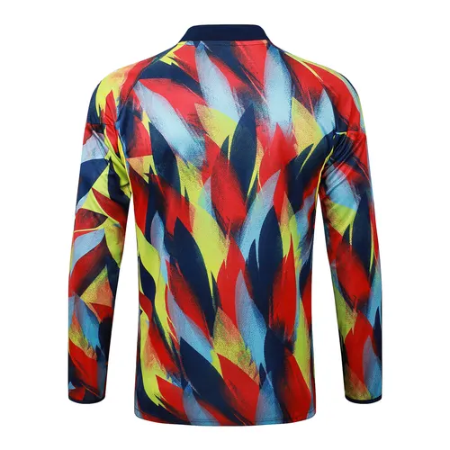 2025/2026 Arsenal Half-Pull Trainingsanzug Farb-Tintenstrahl Fußballtrikot  Set — view 4