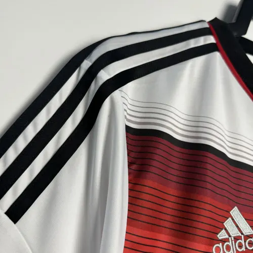 2014 Retro Fußballtrikot Deutschland Heim — view 4