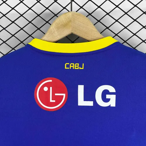 2010/2011 Retro Boca Juniors Home Football Jersey   — view 7