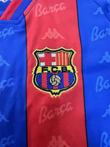 قميص برشلونة المنزلي الرجعي 1996/1997 بجودة تايلاندية مقاس أطفال — view 4
