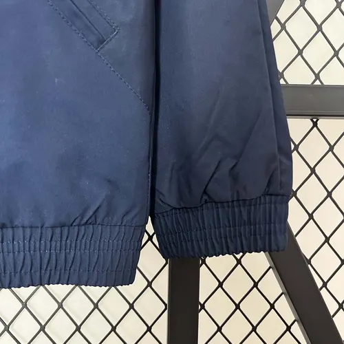 2024 Spain Windbreaker Navy blue Soccer Jersey  — view 8