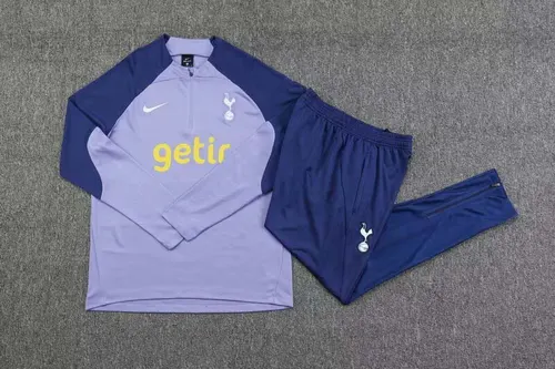 Ensemble d'entraînement demi-tirette Tottenham 2023 violet  — view 3