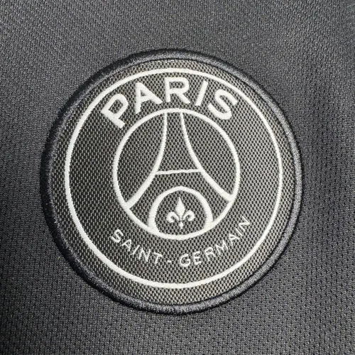 2020 Retro Psg Paris Saint-Germain Cuarta Ropa de Entrenamiento Negra Camiseta de Fútbol  — view 4