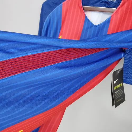 2016/2017 Camisa Retrô Barcelona Futebol Casa  — view 8