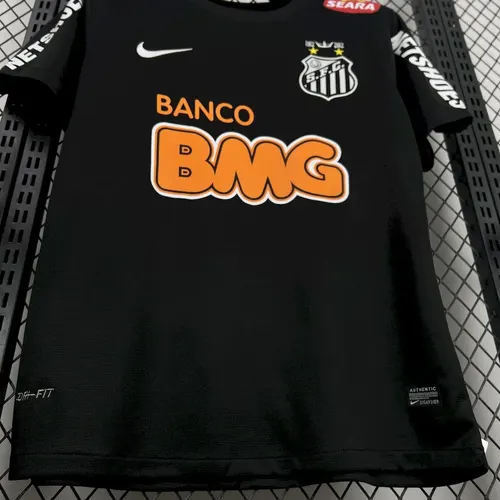 2011/2012 Retro Santos Away Soccer Jersey  — view 3