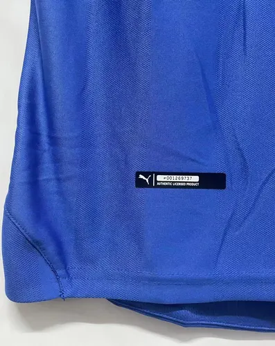 Camisa de Futebol Retro Leicester City Casa 2015-2016  — view 8