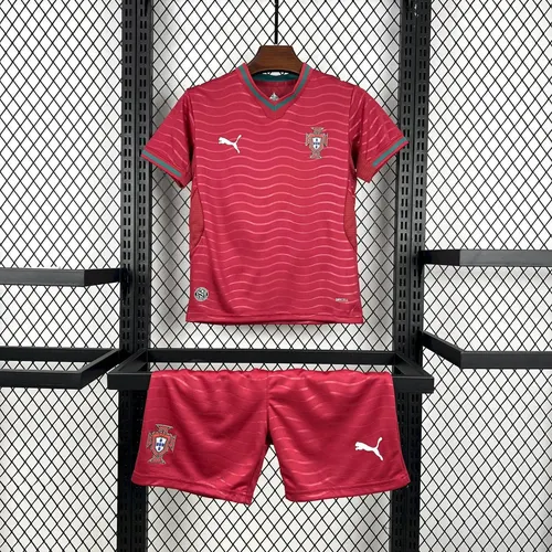 2026 Portugal Home Football Shirt Kids Size