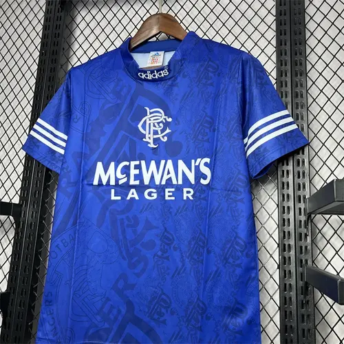 Maillot de Foot Domicile Rétro Rangers 1995/1996  — view 4
