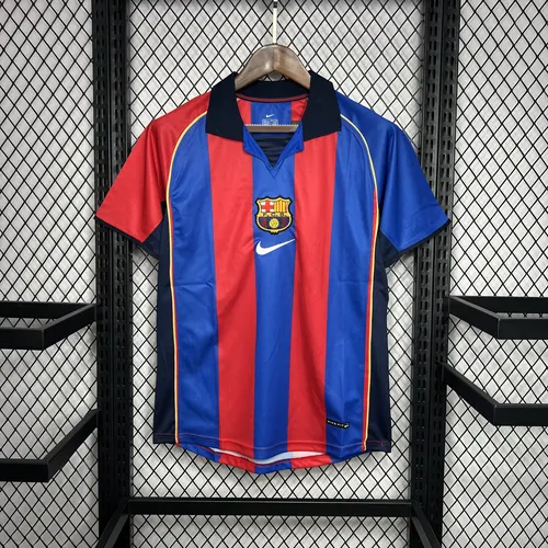 2004/2005 Retro Barcelona Home Football Shirt  — view 1
