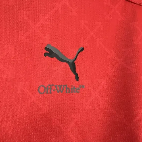2025/2026 AC Milan Edição Co-Branded Vermelha Camisa de Futebol  — view 6