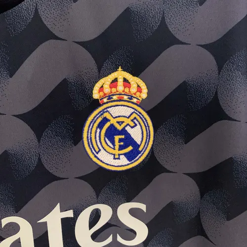 قميص كرة القدم الخارجي طويل الأكمام ريال مدريد 2023/2024 جودة تايلاندية — view 6