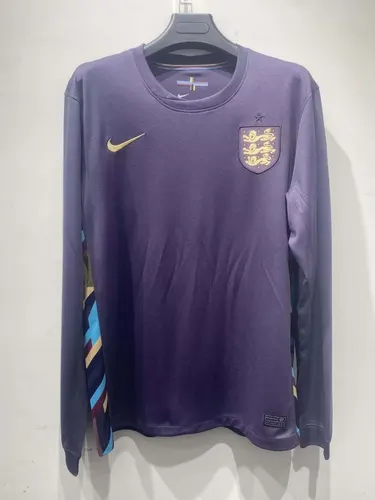 Maillot de football Angleterre Extérieur 2024 Manches Longues AAA qualité fan