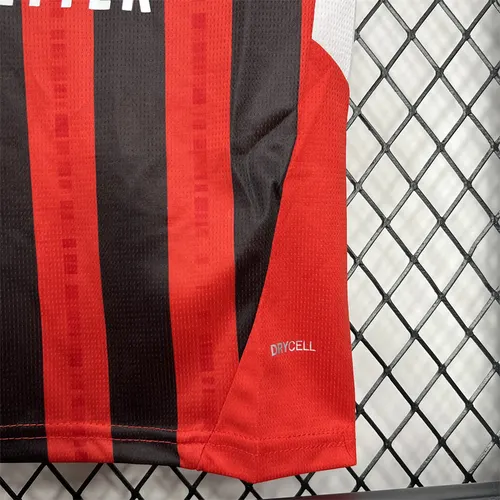 2024/2025 AC Milan Home Football Shirt  Kids Size — view 8