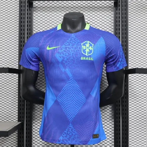 2025/2026 Spielerversion Brasilien Auswärts Fußballtrikot 