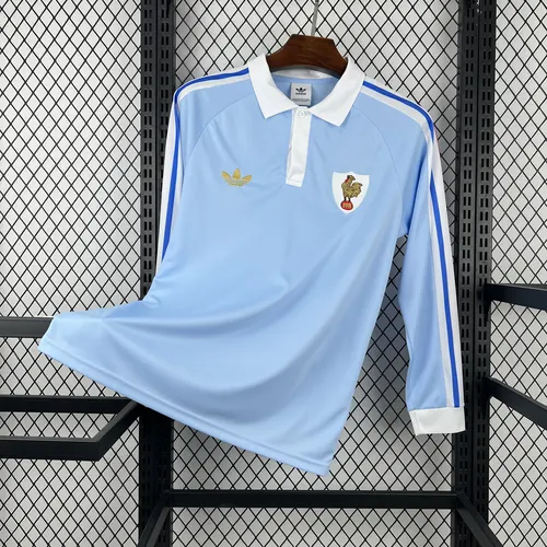 Maillot Rétro France 120e Anniversaire Bleu Manches Longues 2026