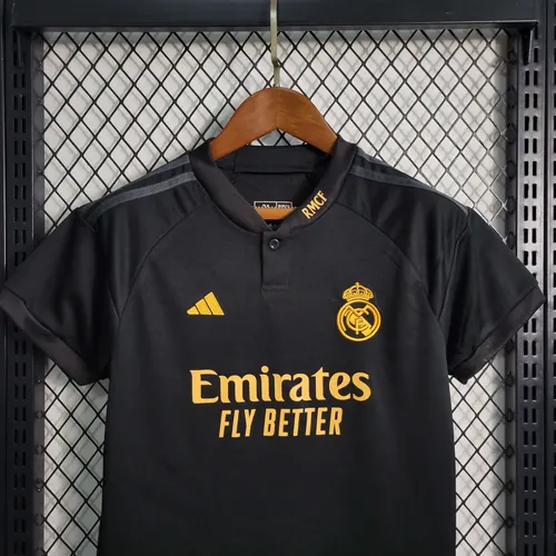 2023/2024 Real Madrid Auswärts Dritt Fußballtrikot Kindergröße  — view 3