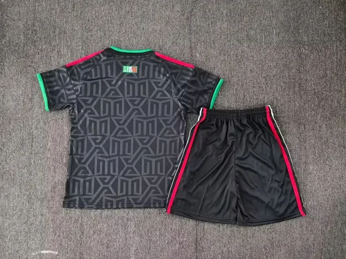 2026 Mexique Équipe Nationale Troisième Extérieur Maillot de Football   Taille Enfant — view 2