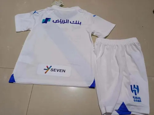 Camiseta de fútbol de visitante del Al-Hilal Saudi 2023/2024 talla infantil — view 2