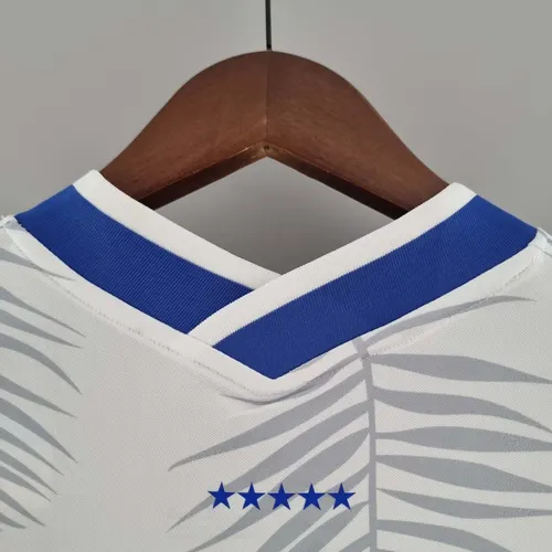 2022 Brasil Clásica Blanca Camiseta de Fútbol — view 4