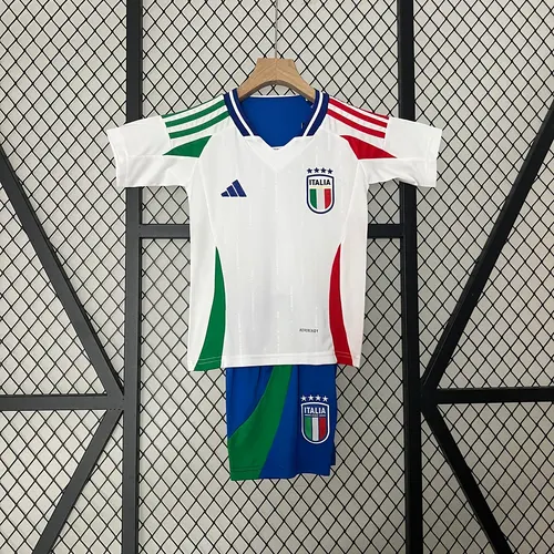 2024-2025 Italien Auswärts-Fußballtrikot Kindergröße