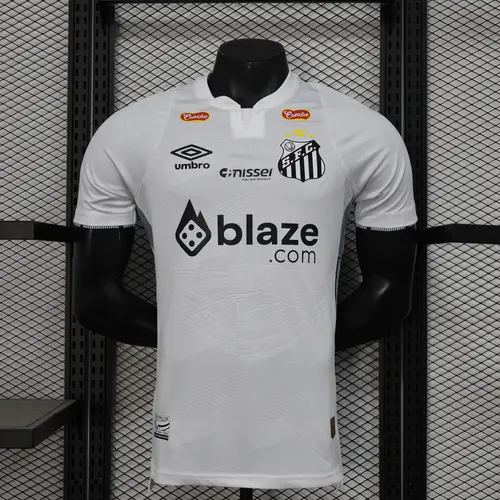 2024/2025 Spielerversion Santos Heim Fußballtrikot 