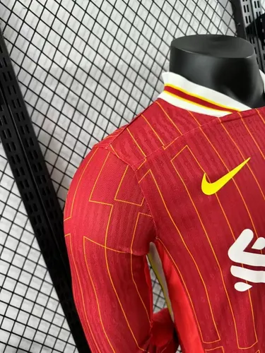 Maillot Domicile Liverpool Version Joueur Manches Longues 2024/2025  — view 3