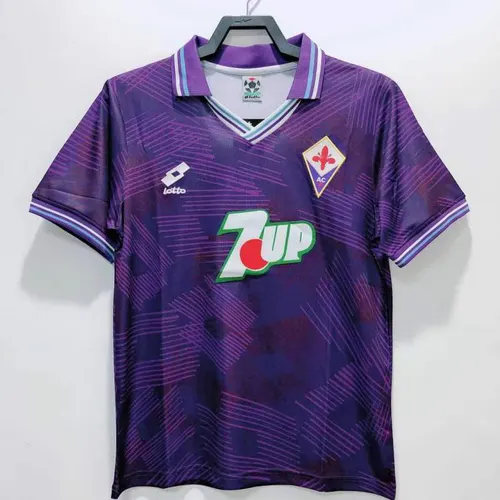 1992/1993 Retro Fiorentina Home Soccer Jersey  — view 1