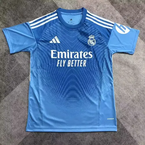 2025/2026 Real Madrid Édition Spéciale Bleue Maillot de Football  — view 1