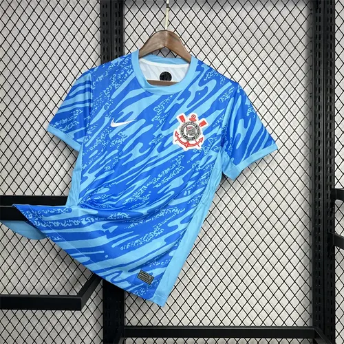 2024/2025 Corinthians Goalkeeper Blue Jersey  — view 3
